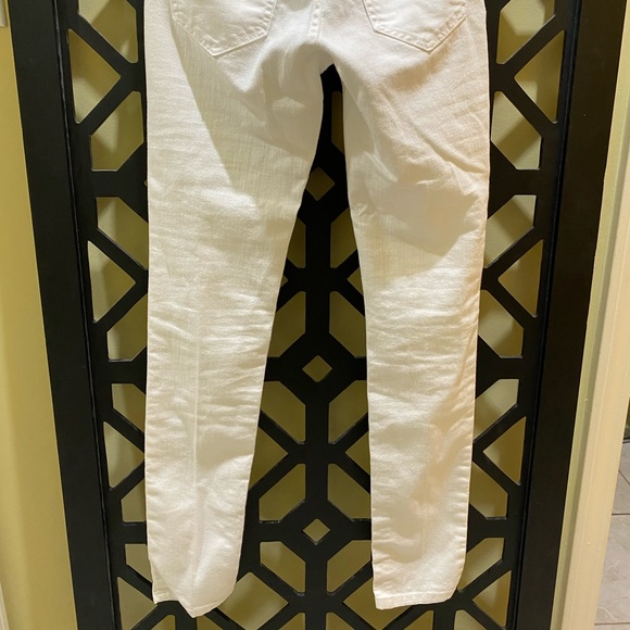 Skinny White Denim Jeans - Picture 5 of 5